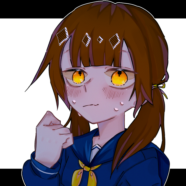 地下様の線画お借りしました✨