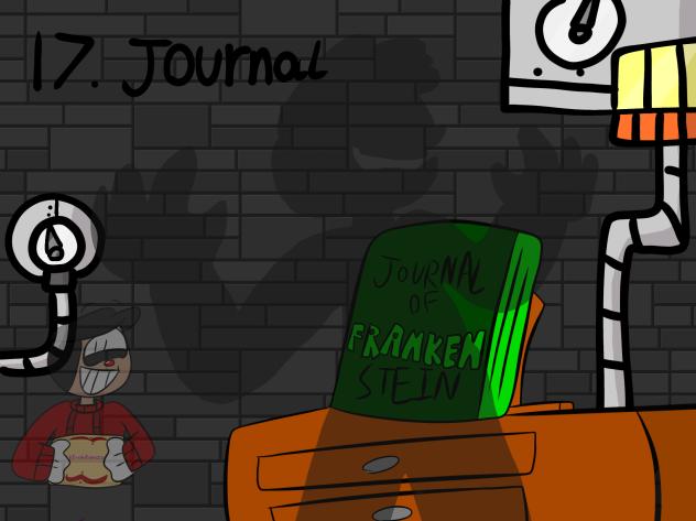 Inktober 2024 day 17. Journal
