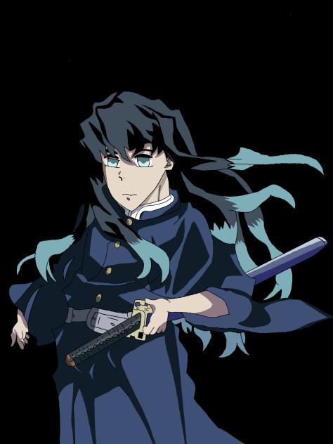 mist hashira drawing