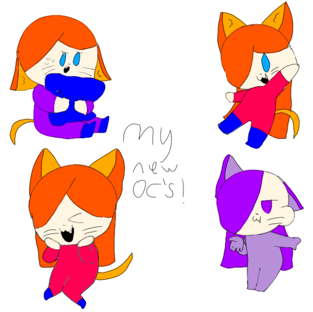 My new OC'S!!!!!!