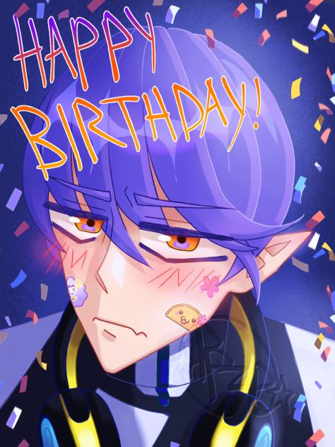 HAPPY BIRTHDAY OBEYME LEVIATHAN~.✦ ݁˖