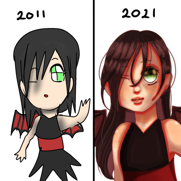 Redraw Challange (2011 vs 2021)
