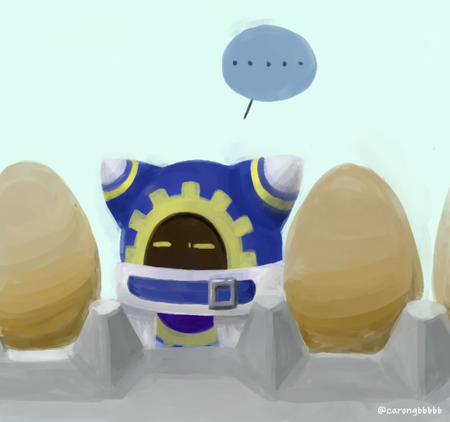 You're just egg Magolor