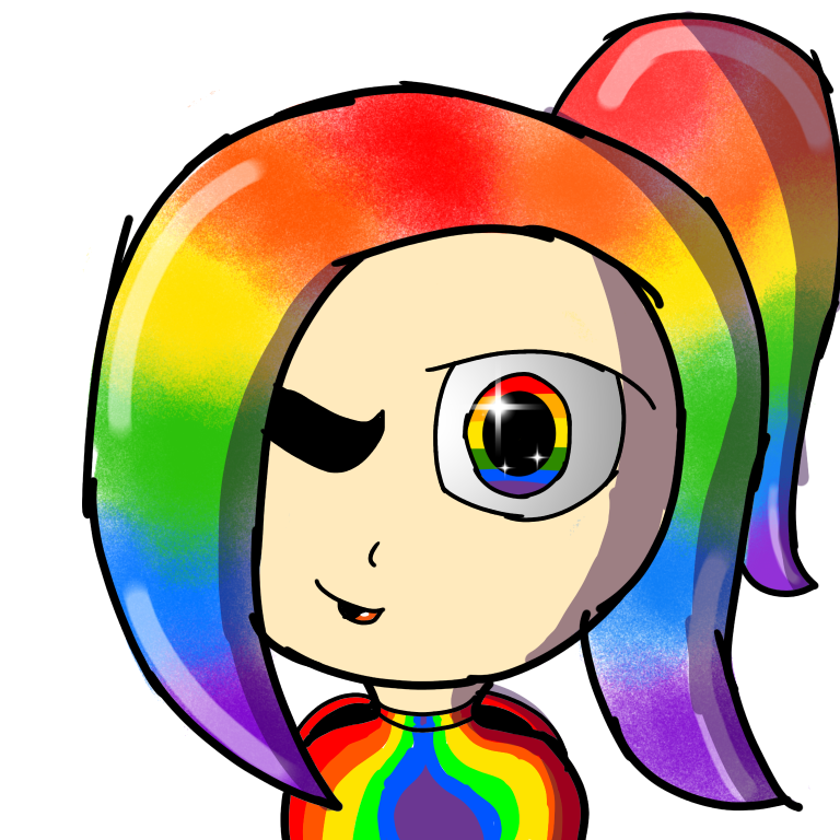 Rainbow my new oc - ibisPaint