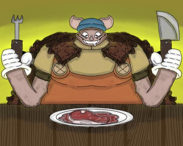 Butcher Vanity