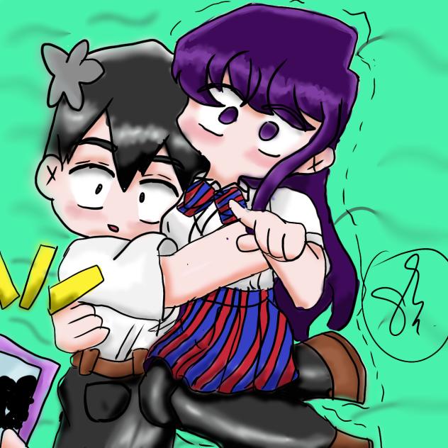Komi x Tadano chibi 🥰💖
