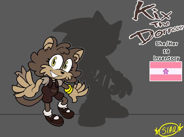 New Sonic Oc “Kix the Dormouse” ref