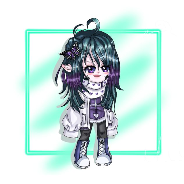 Gacha edit (💚💜)