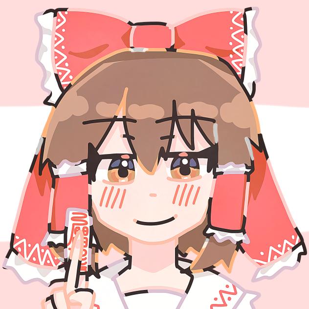 みなさんの推しが描きたい2 博麗霊夢