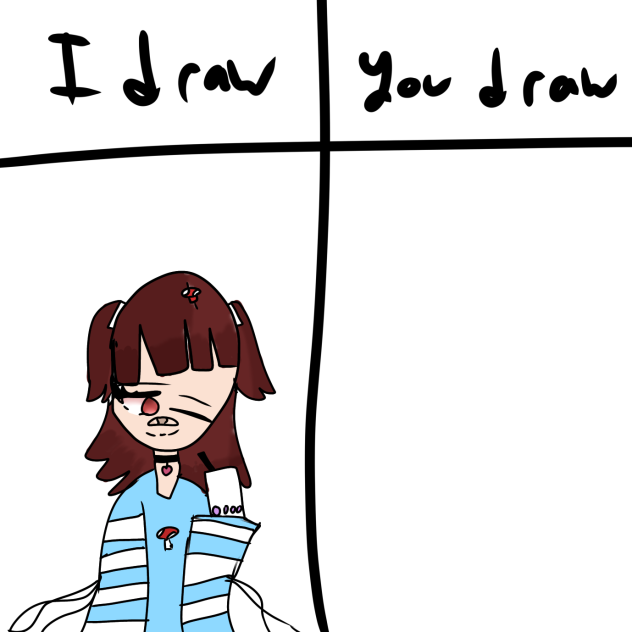 I draw you draw