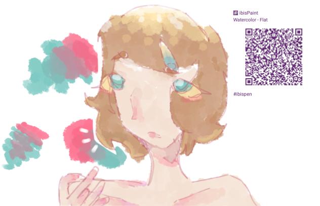 Watercolor render  - Flat