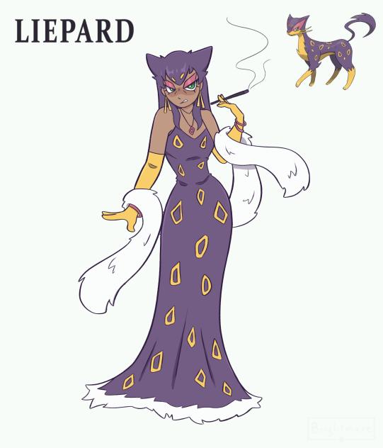 Humanised Liepard