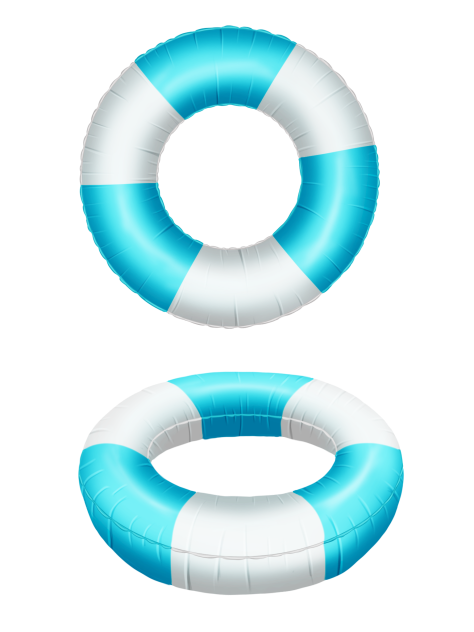 floats (front and side view)