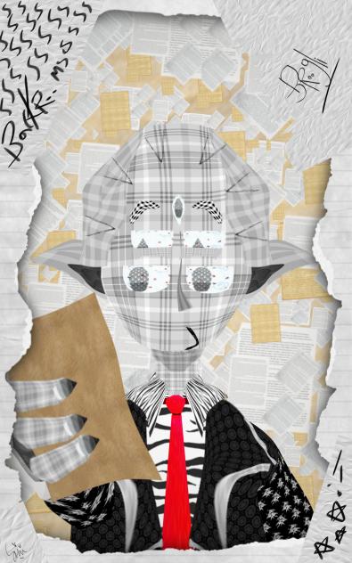 Broogli made out of patterns!