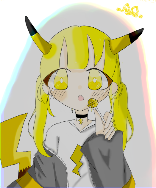 ピカちゅー擬人化⭐️