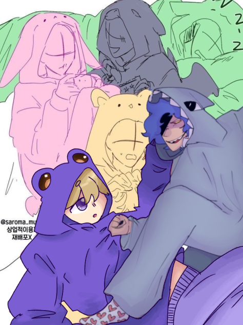 Sleepover collab