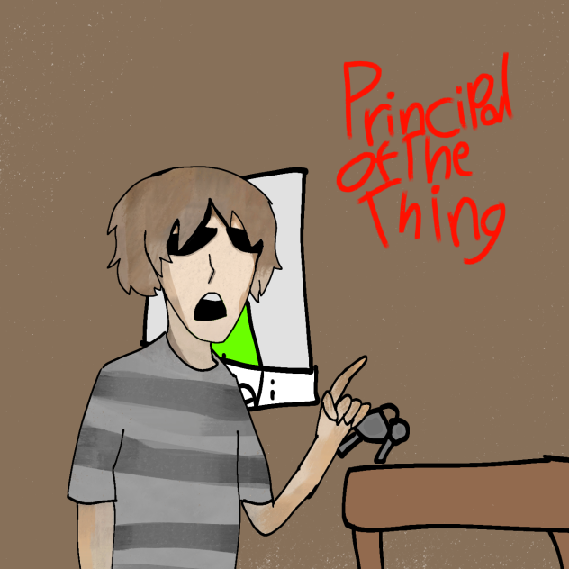 Principal of the thing fanart