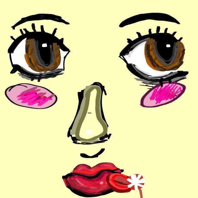A FACE..👁️👄👁️