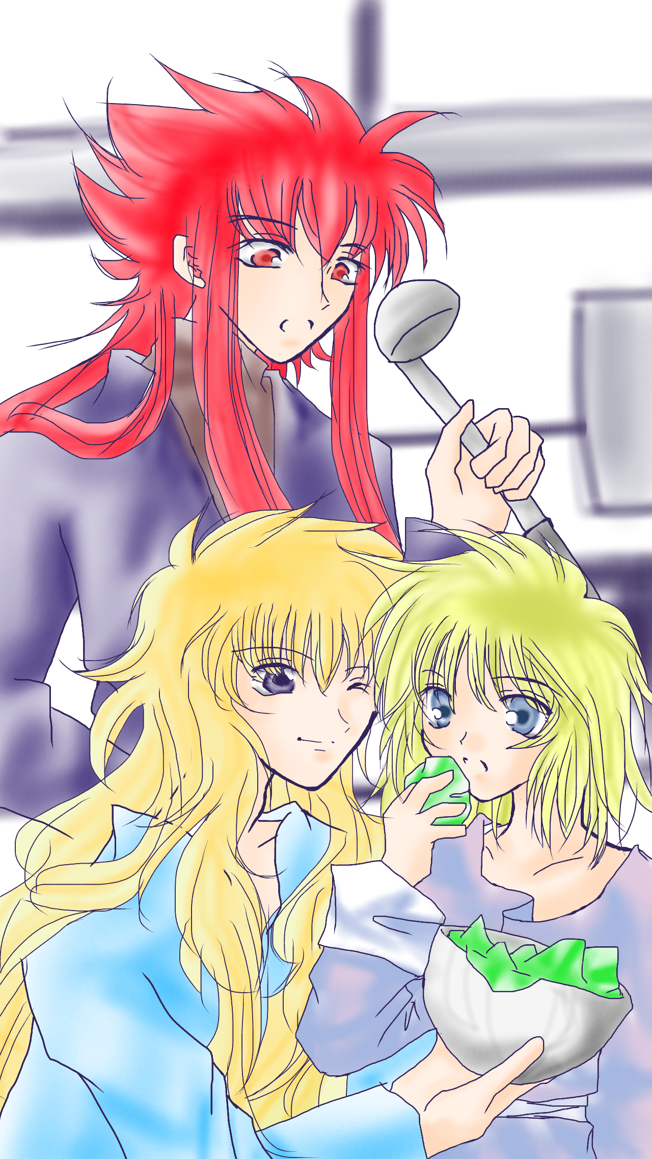 聖闘士星矢 カミュ ミロ 氷河 - ibisPaint