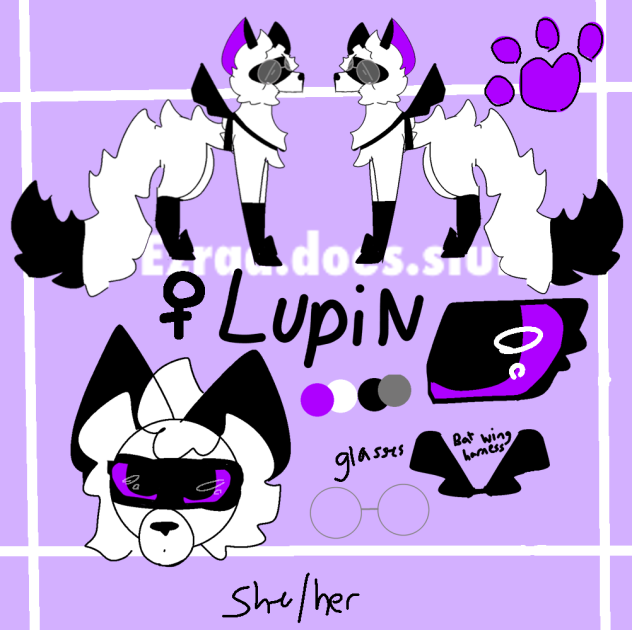 Lupin ref sheet