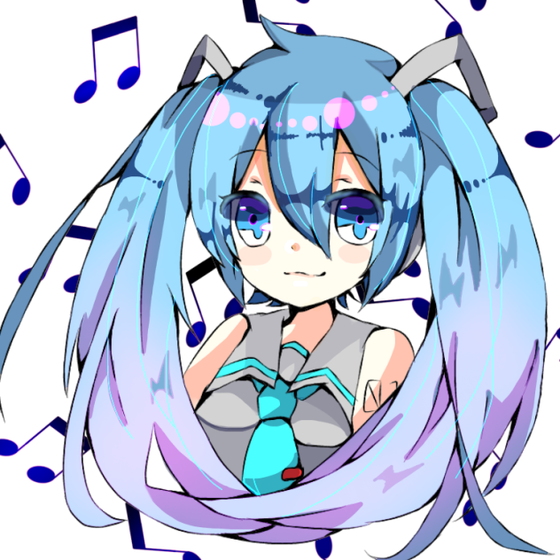 お借りしたミク