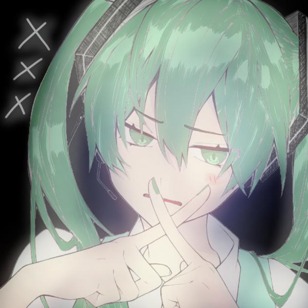 ミク(色塗り)