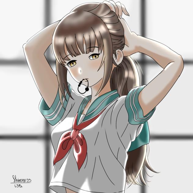 息を呑むほど暑い