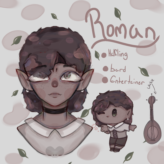 ROMAN DND CHARACTER - ibisPaint