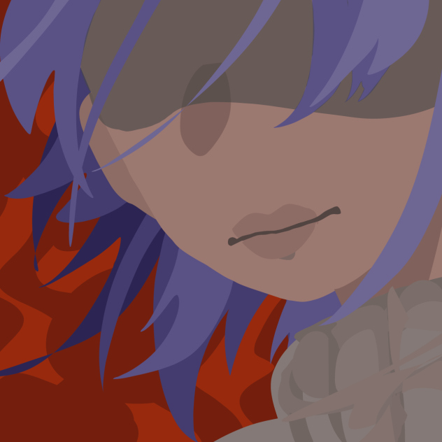 trying the laso fill tool ibisPaint