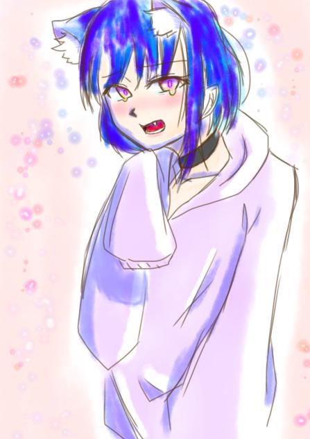 猫耳女の子
