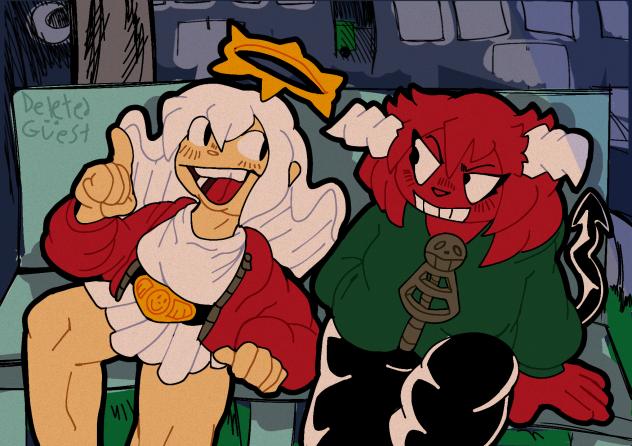 angel and devil