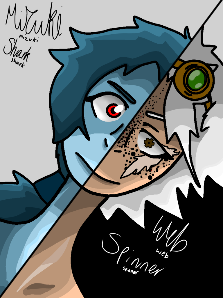 Hero and Villian - ibisPaint