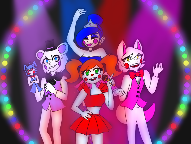 FNAF Sister location crew