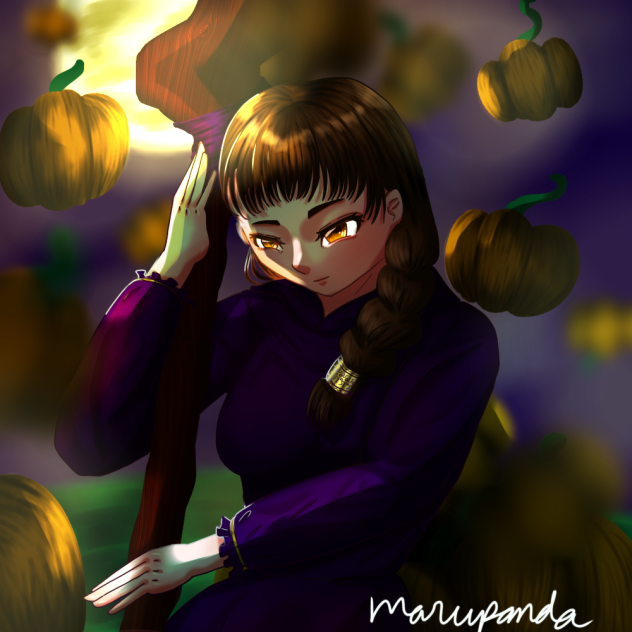 ハロウィンの魔女