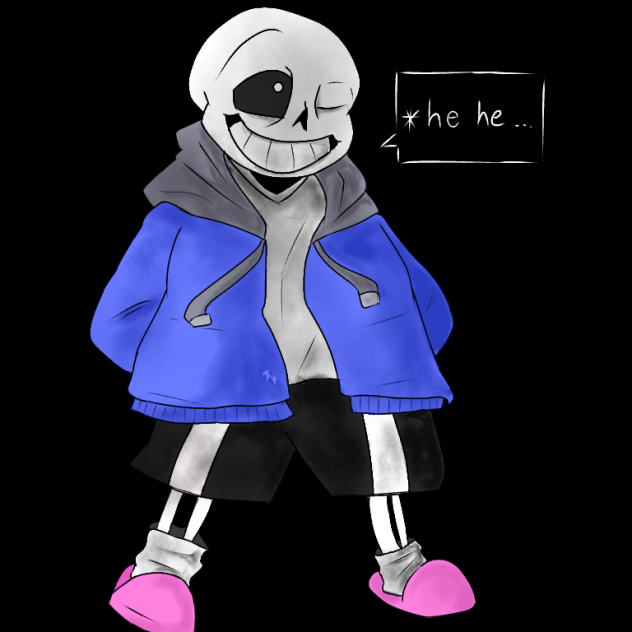 Undertale sans - ibisPaint