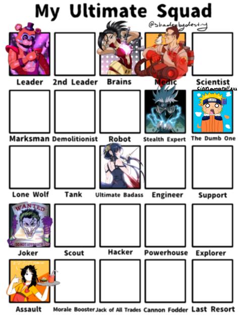Collab ultimate squad