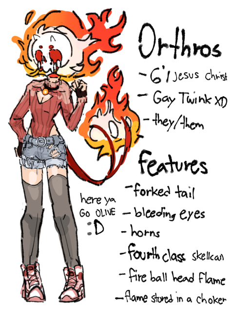 Character submission for ✨OliVe OiL✨