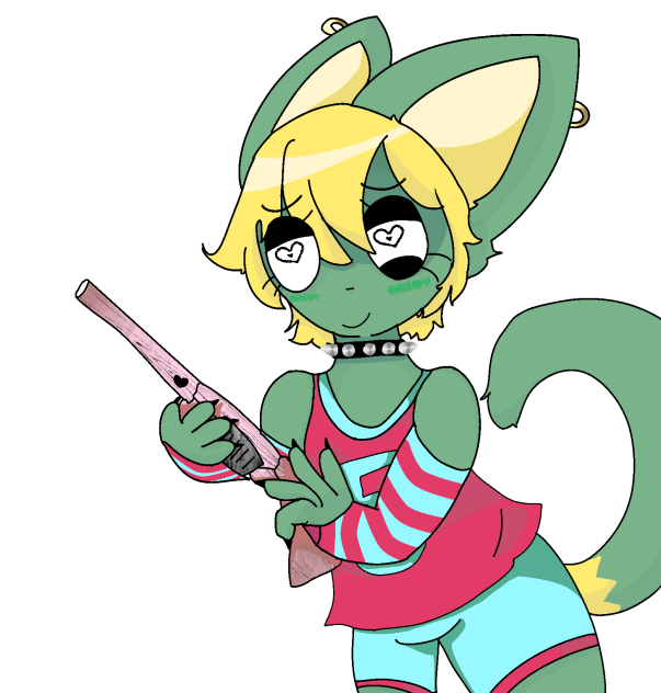 new character, with a gun lmao