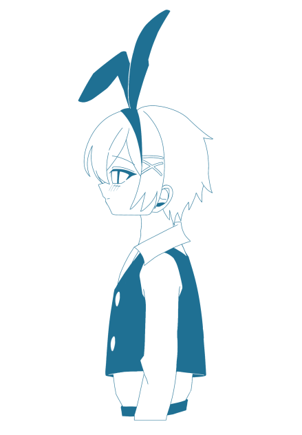 ちぐさくん　うさぎ　💙