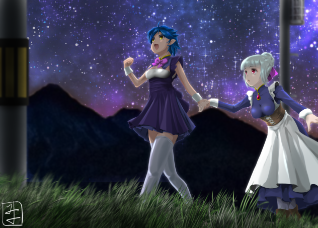 A walk in the starlight
