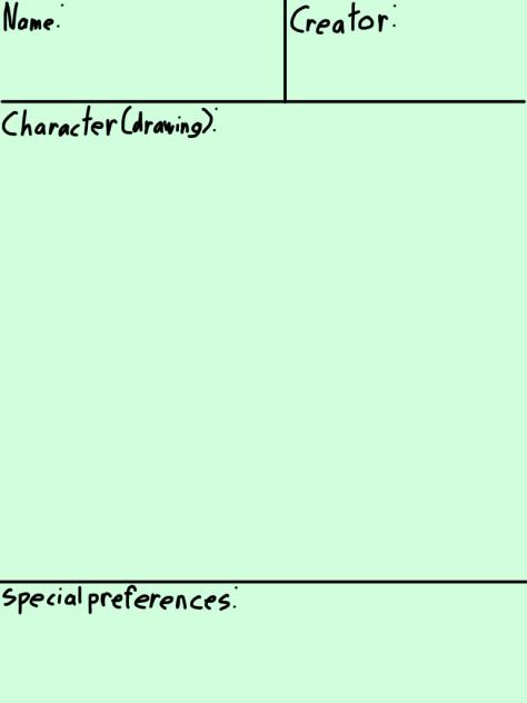 Free I draw your oc