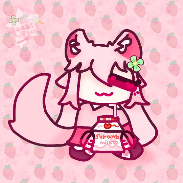 Strawb Milk (.^w^.)