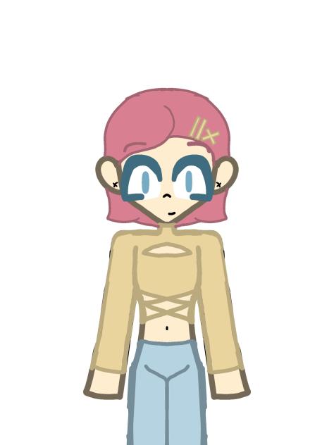 Pink Haired Girl