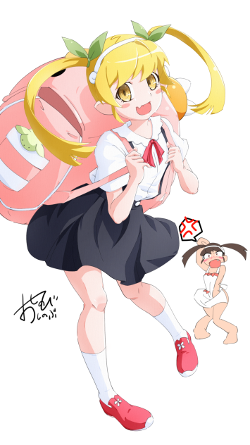 忍野忍　真宵コスプレ　真宵追加