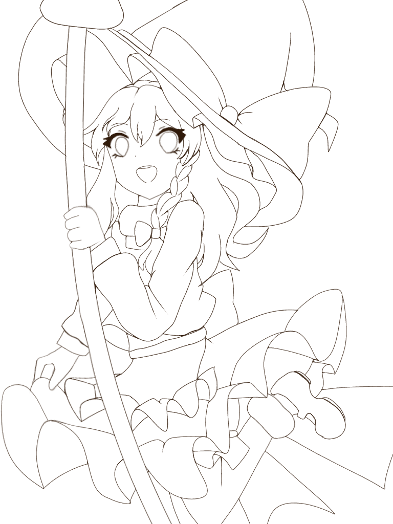しっくす式ゆっくり立ち絵 魔理沙 - 6thyukkuri - BOOTH