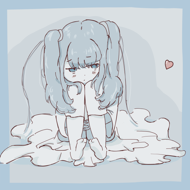 もこもこツインテ