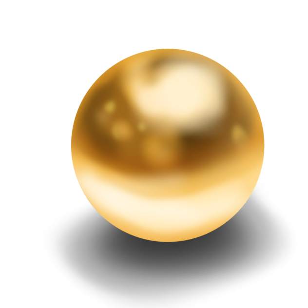 Gold ball