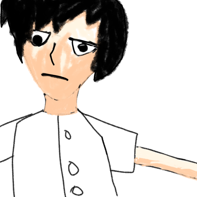 chat in student suit