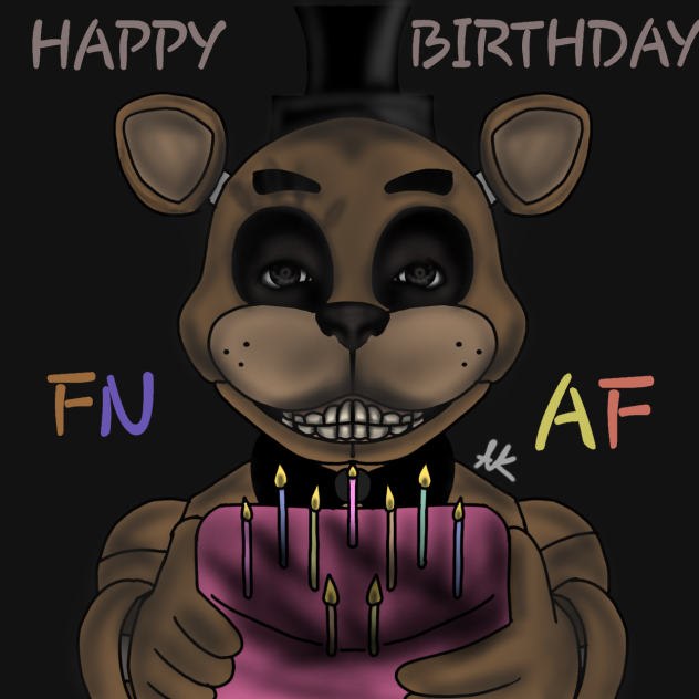 happy birthday 9 years of fnaf