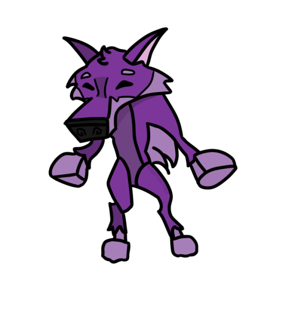 AJ Dancing Wolf Sticker